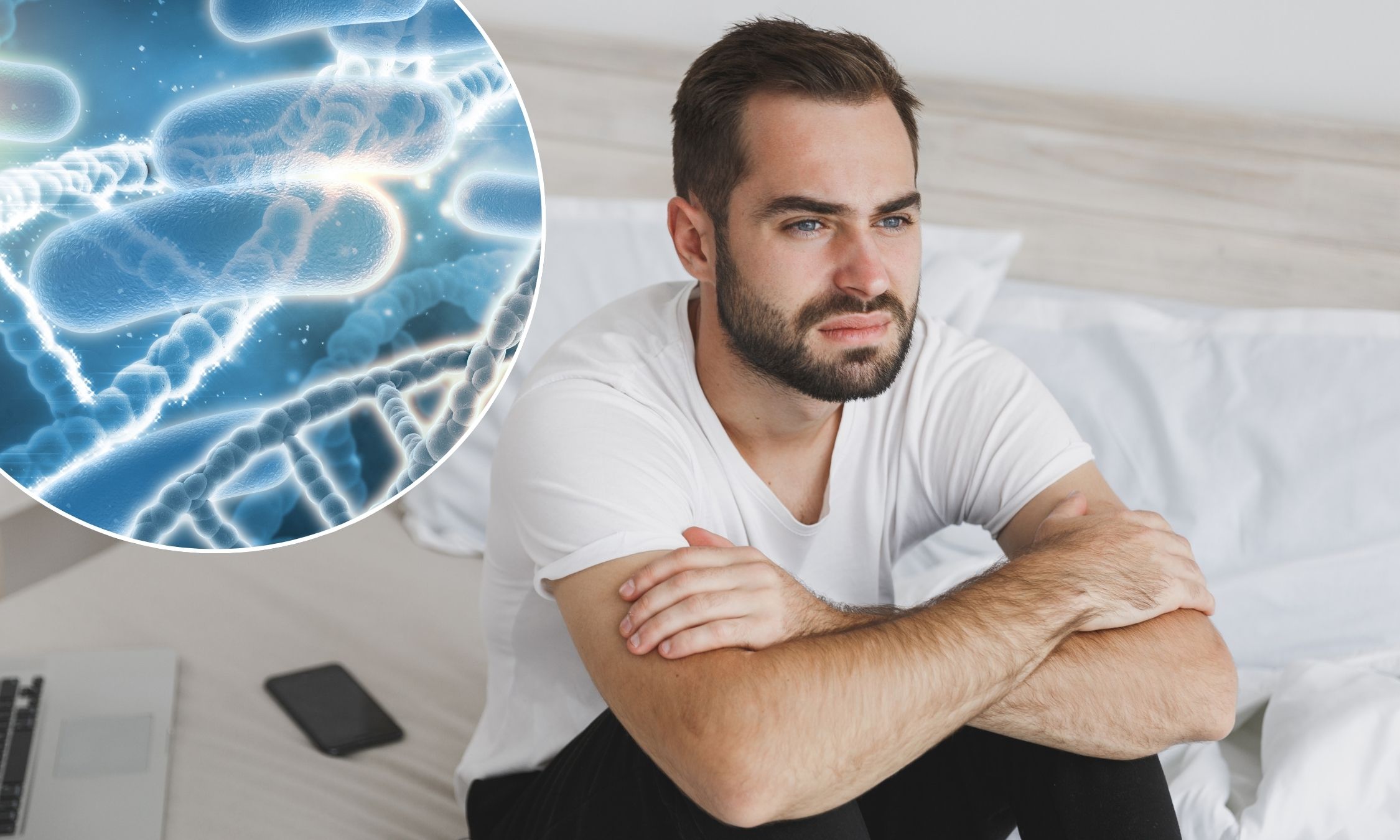 muž se špatnou hladinou testosteronu